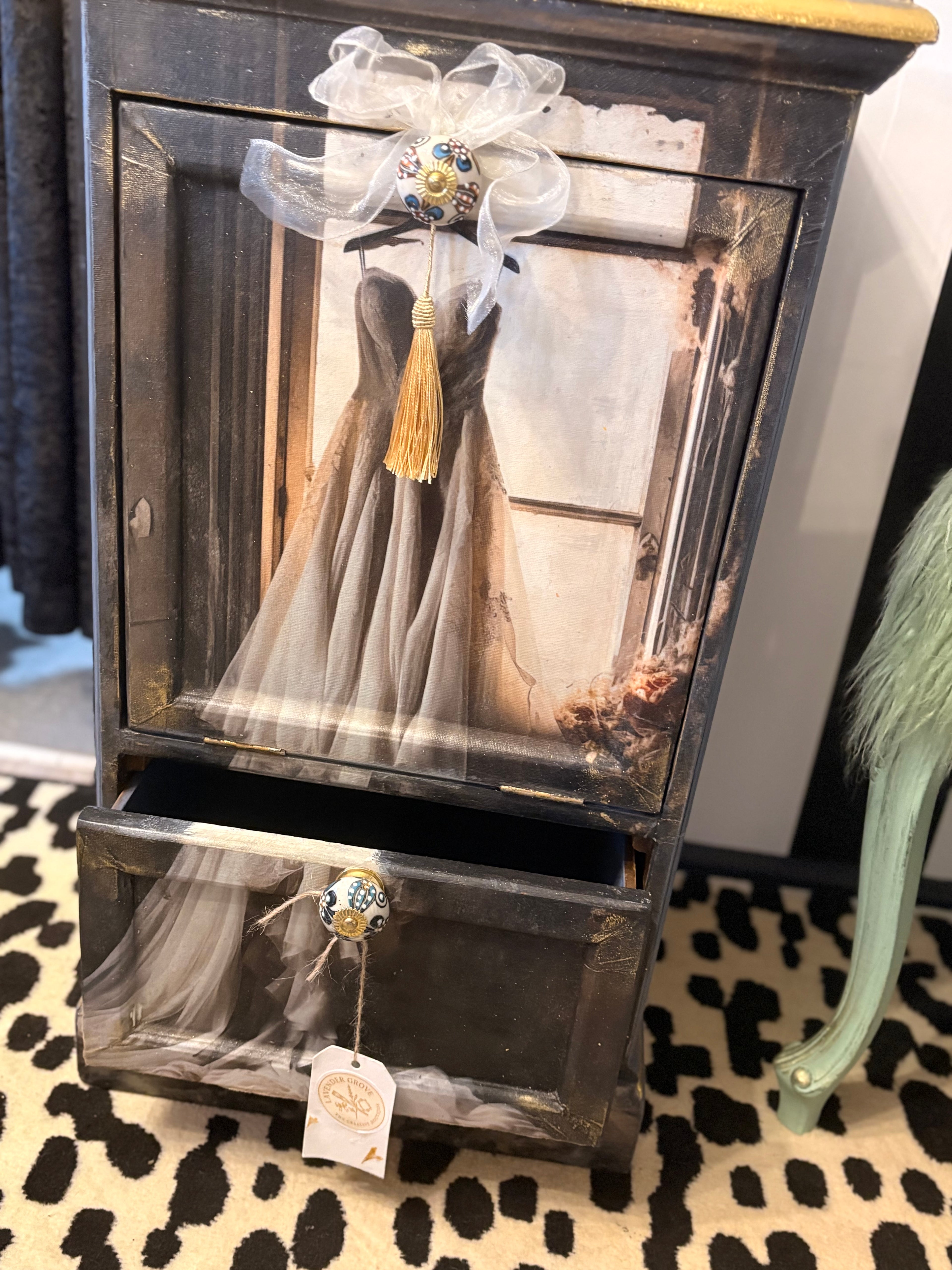 Lavender Grove Original — Vintage Dress Cabinet