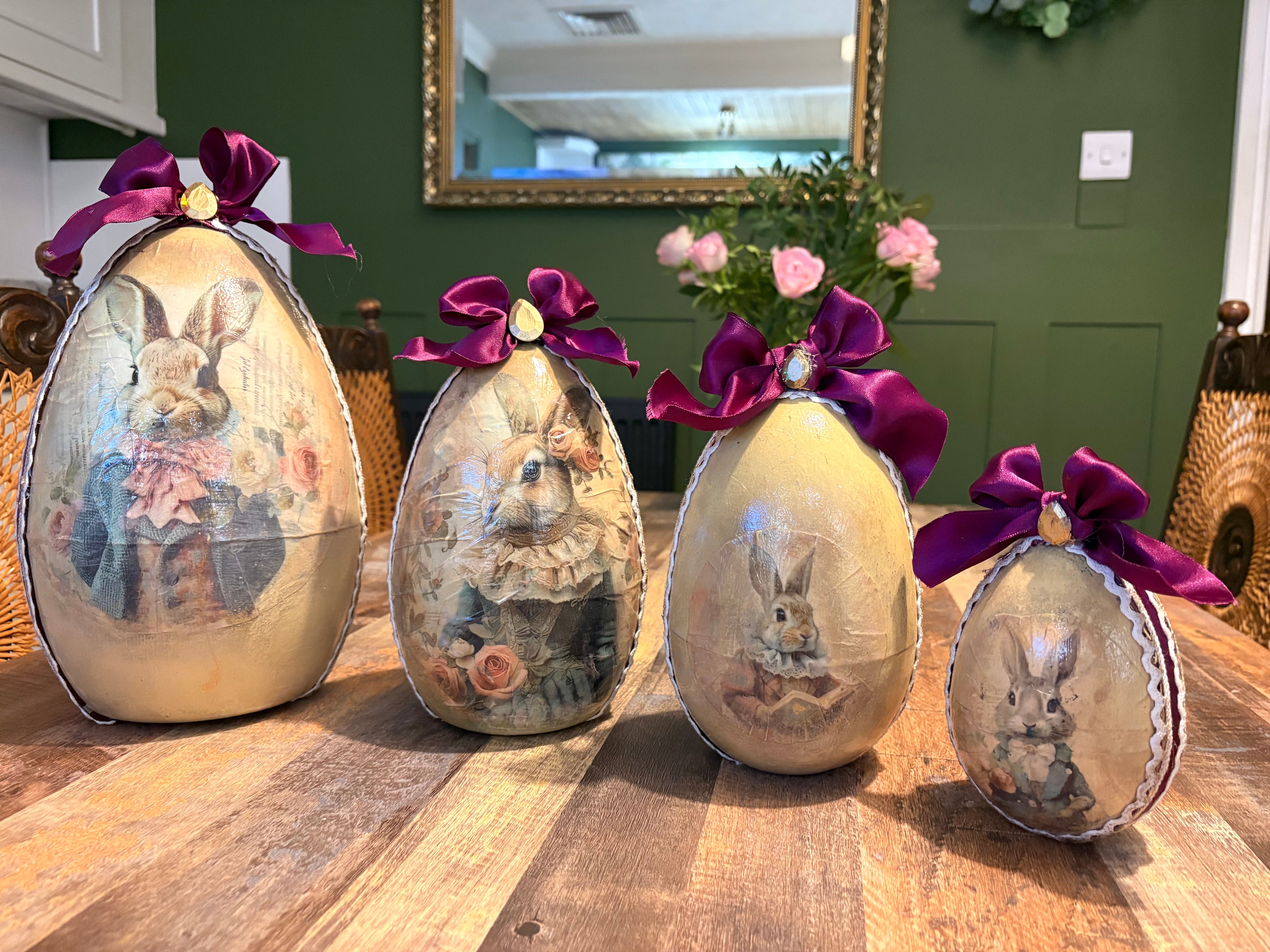The Storybook Bunny Collection 🐇✨ Decorative Eggs!