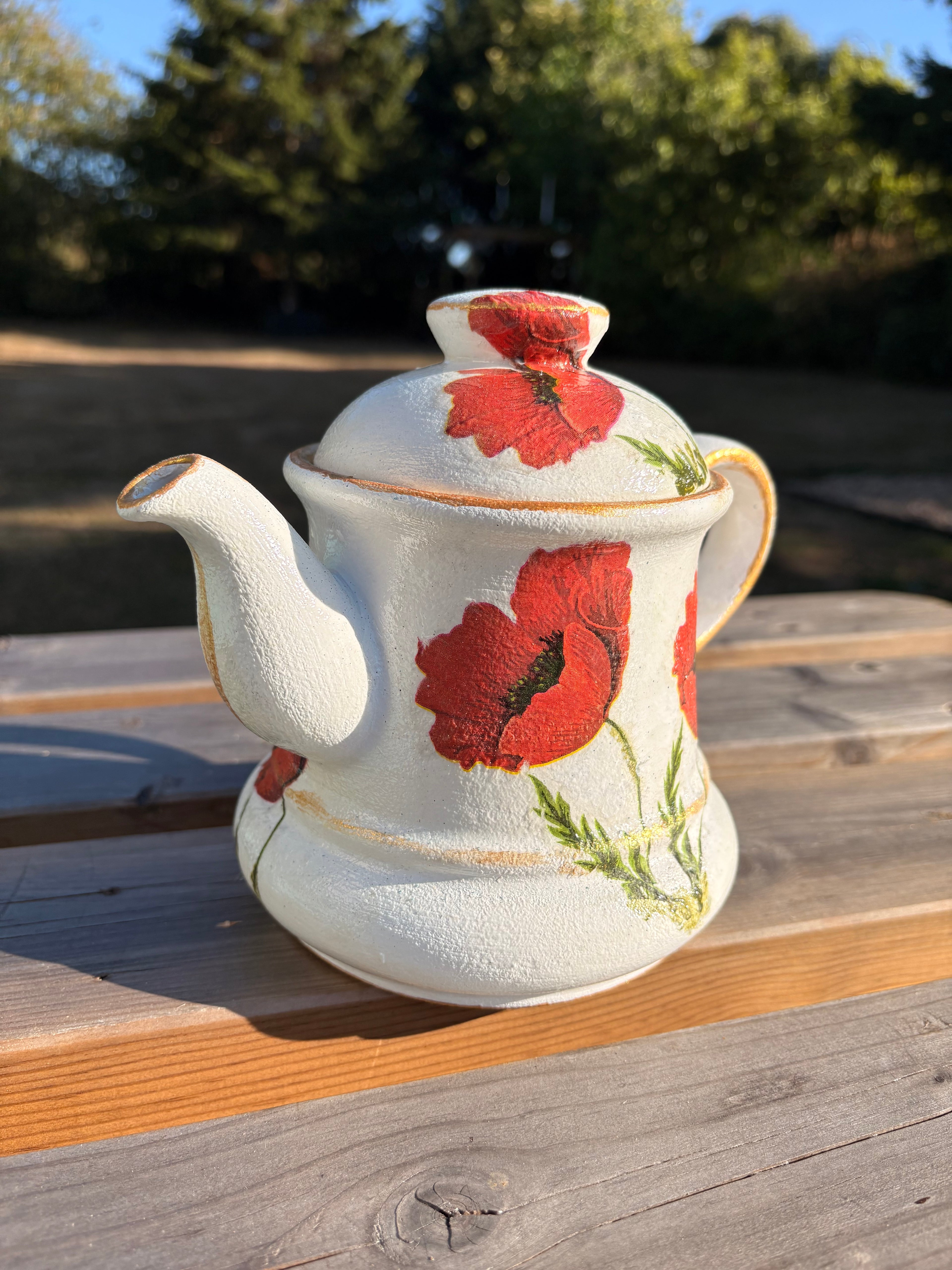 Poppy Teapot – One of a Kind