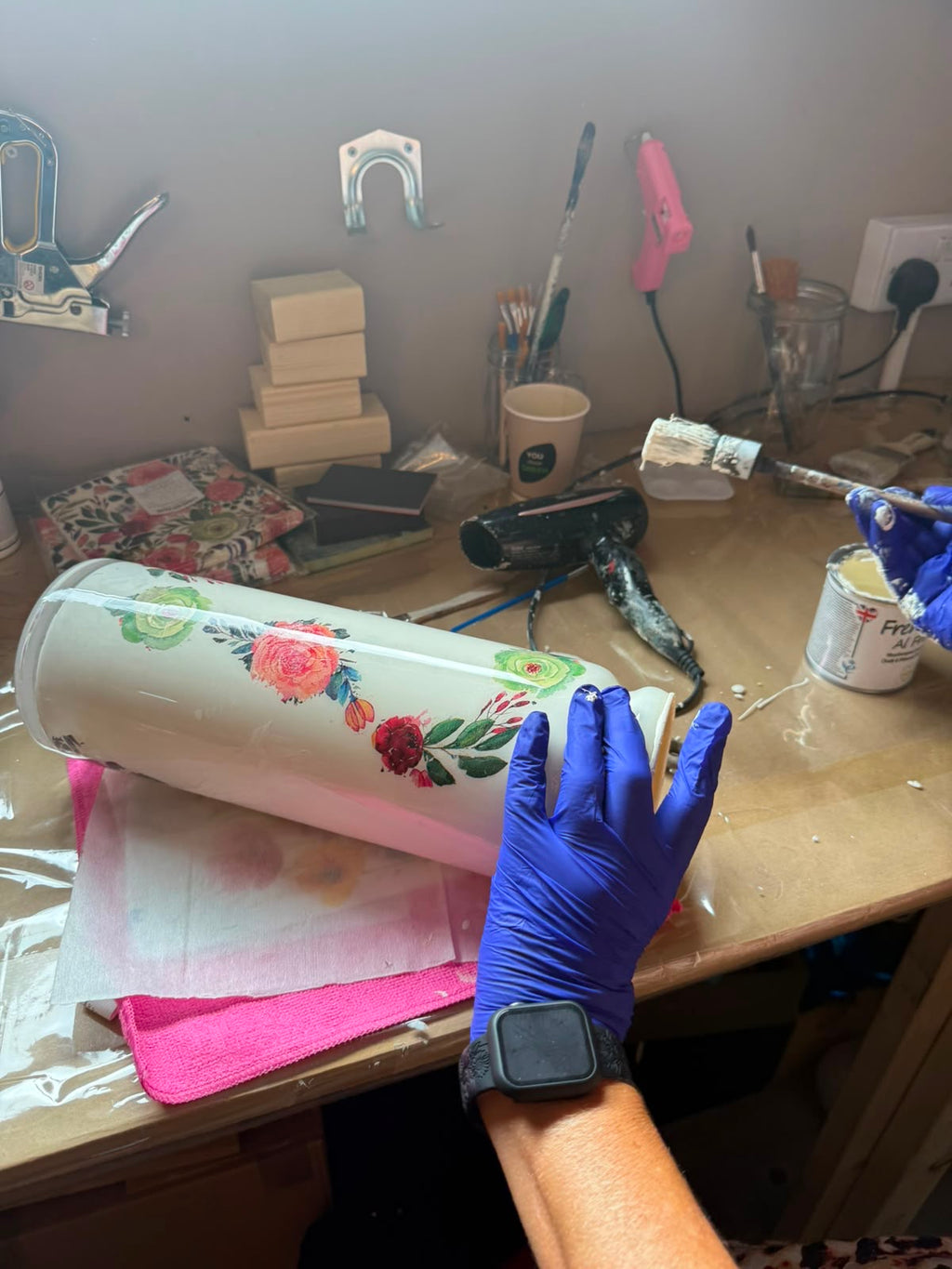 ✨ Reverse Glass Decoupage Masterclass Wednesday 18th November 2026 11-2pm