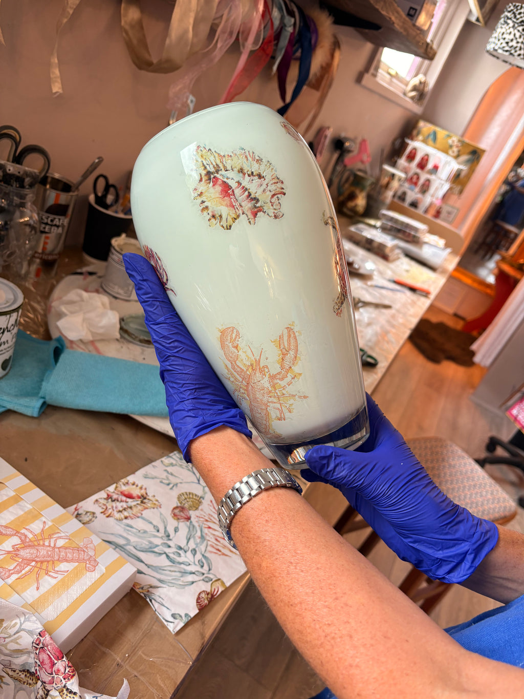 ✨ Reverse Glass Decoupage Masterclass Wednesday 18th November 2026 11-2pm