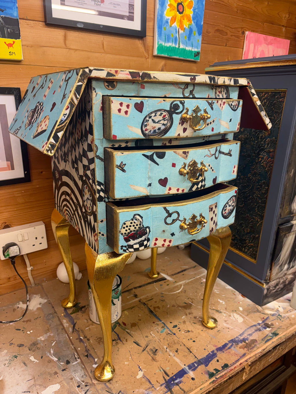 Alice in Wonderland Cabinet