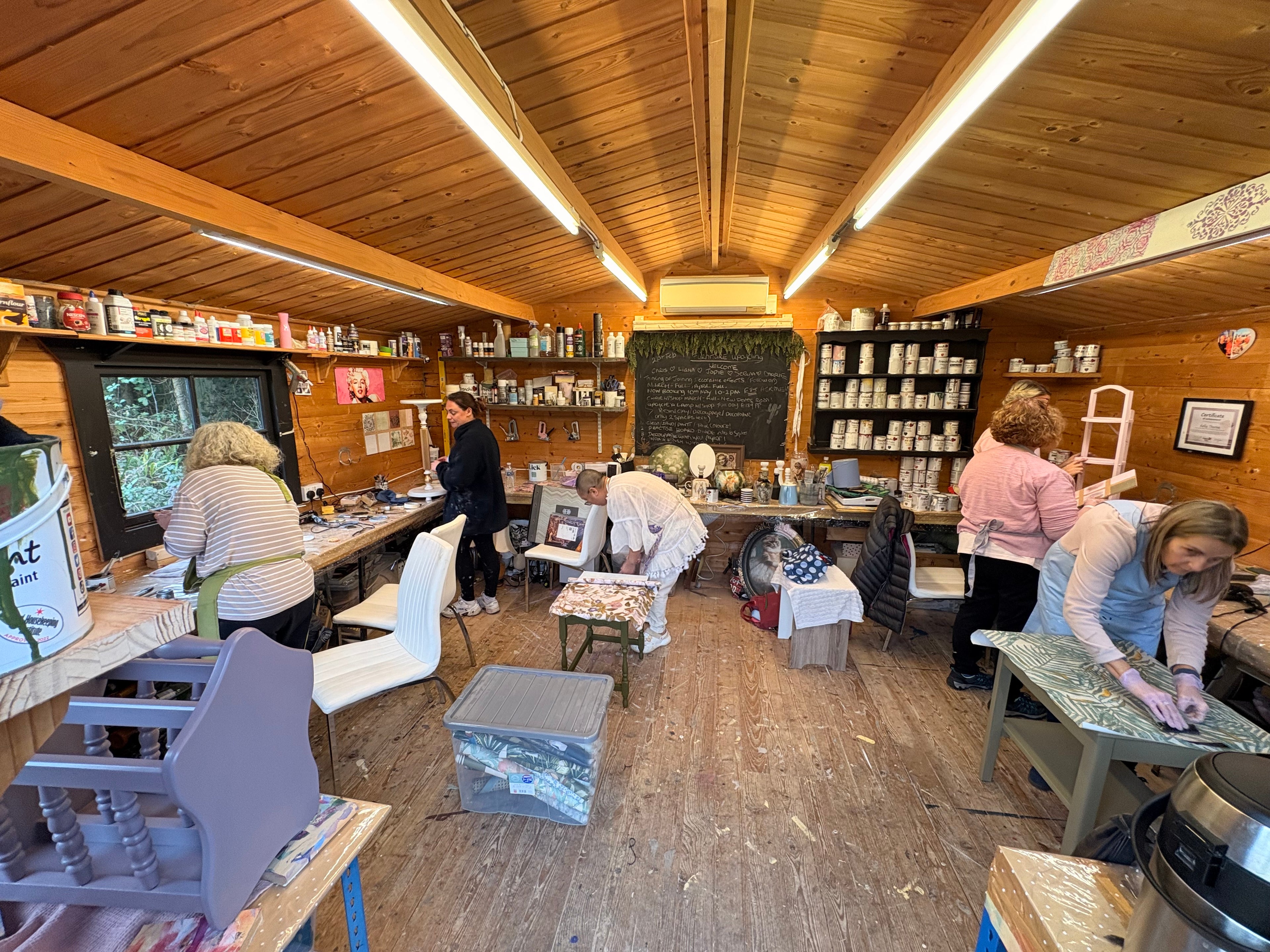 Beginner’s Upcycling Furniture Workshop -Full Day. Saturday 20th June 10.30-1630