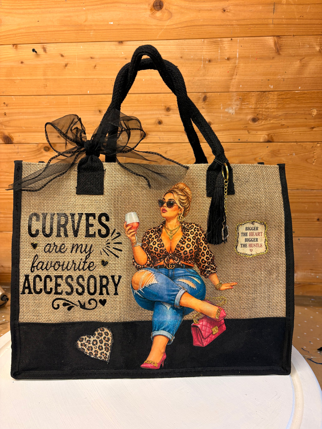 Curves & Confidence Tote Bag