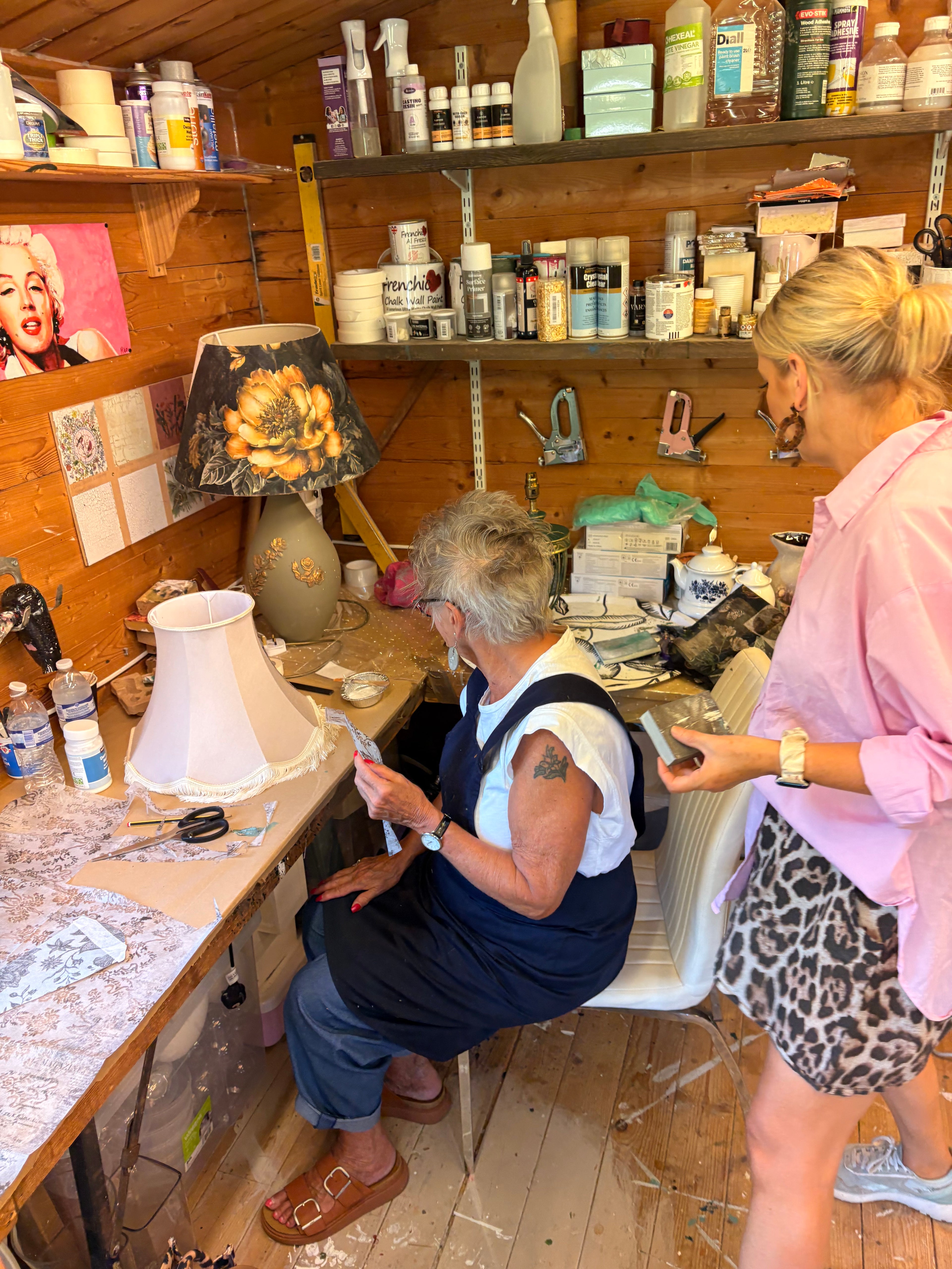 Lamp Up-Cycling Masterclass - Full Day
Saturday 31st October 9-3pm