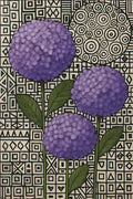 Decoupage Paper - MAUVE HYDRANGEA - Mint by Michelle