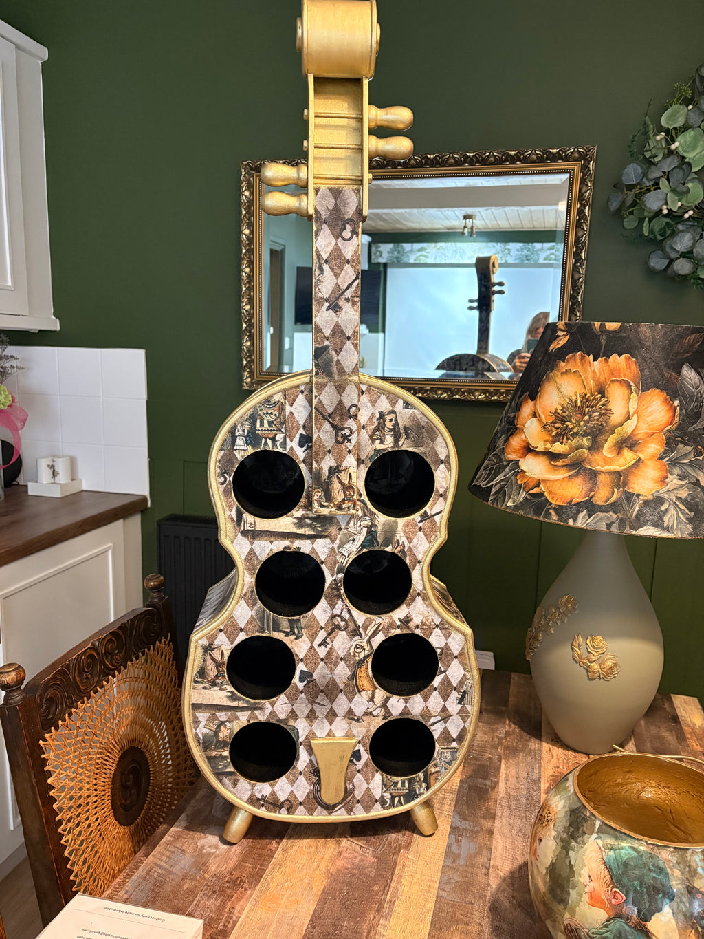 Down the Rabbit Hole

Alice-Inspired Cello Wine Rack