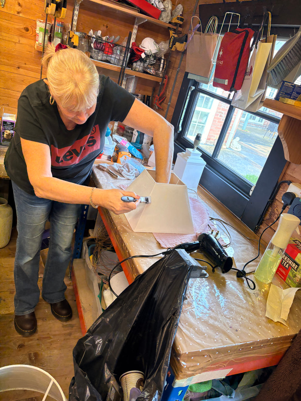 Lamp Up-Cycling Masterclass - Full Day Sunday 24th May 10-30am - 4.30/5pm approx