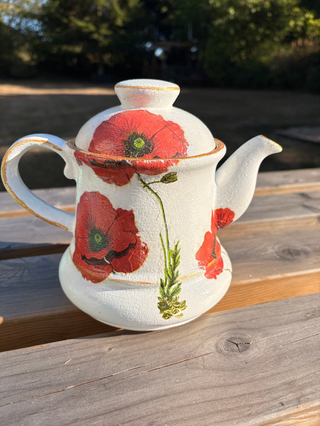 Poppy Teapot – One of a Kind