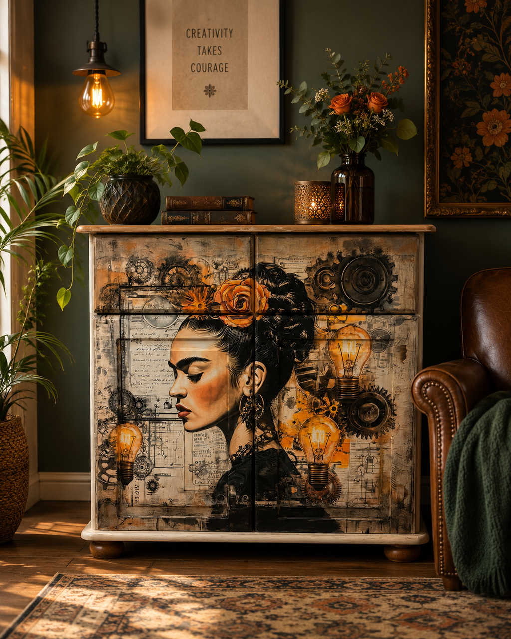 Midnight Muse Cabinet