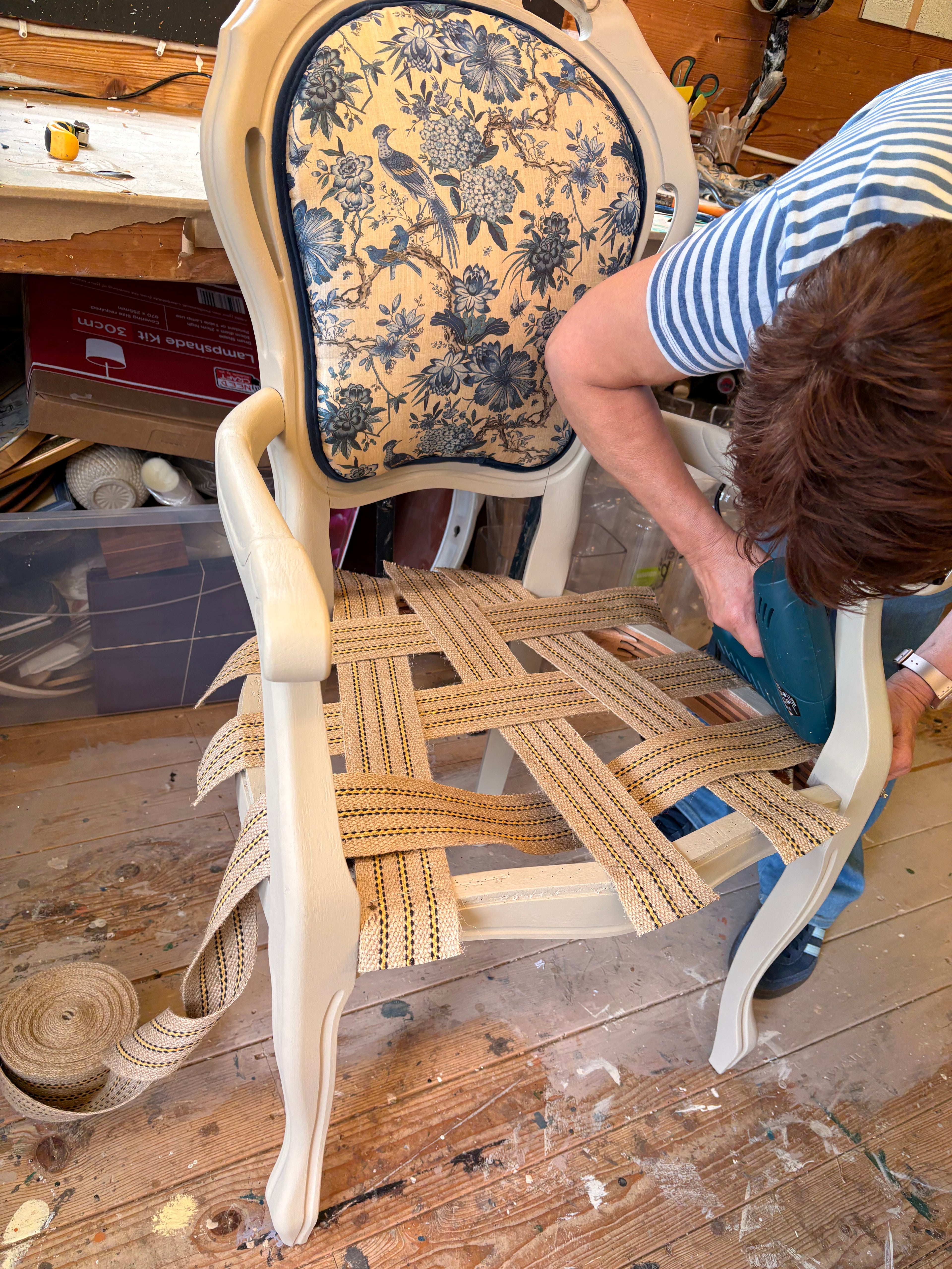 Chair Fest Weekend – Upholstery & Painting Workshop - Saturday 6th  & Sunday 7th February 2027 10-4.pm