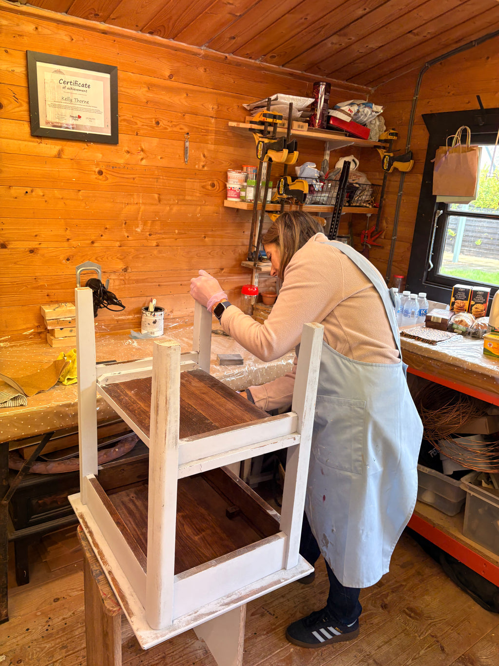 Beginner’s Upcycling Furniture Workshop -Full Day. Saturday 20th June 10.30-1630