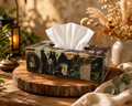 Curiosity Decoupaged Tissue Box