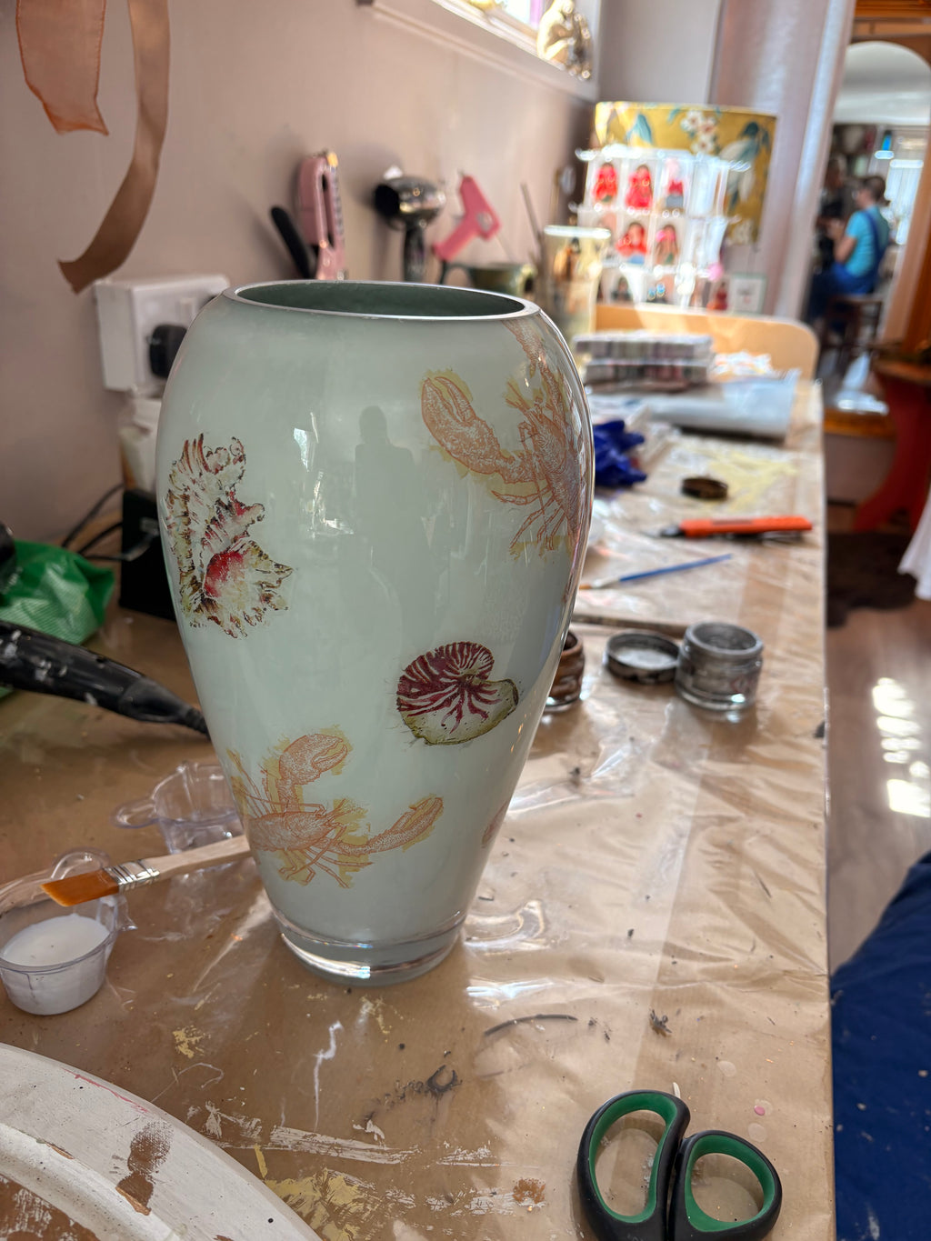 ✨ Reverse Glass Decoupage Masterclass Wednesday 18th November 2026 11-2pm