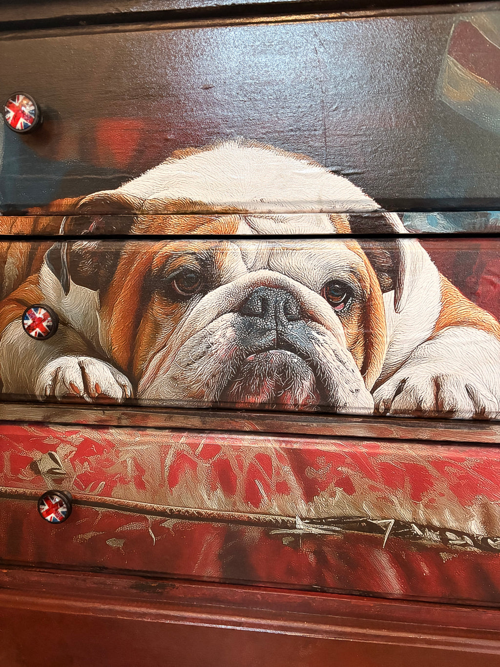Winston – Statement Upcycled Chest of Drawers 🇬🇧🐾