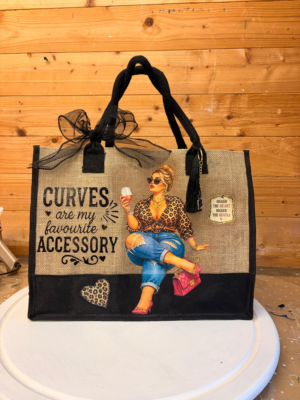 Curves & Confidence Tote Bag
