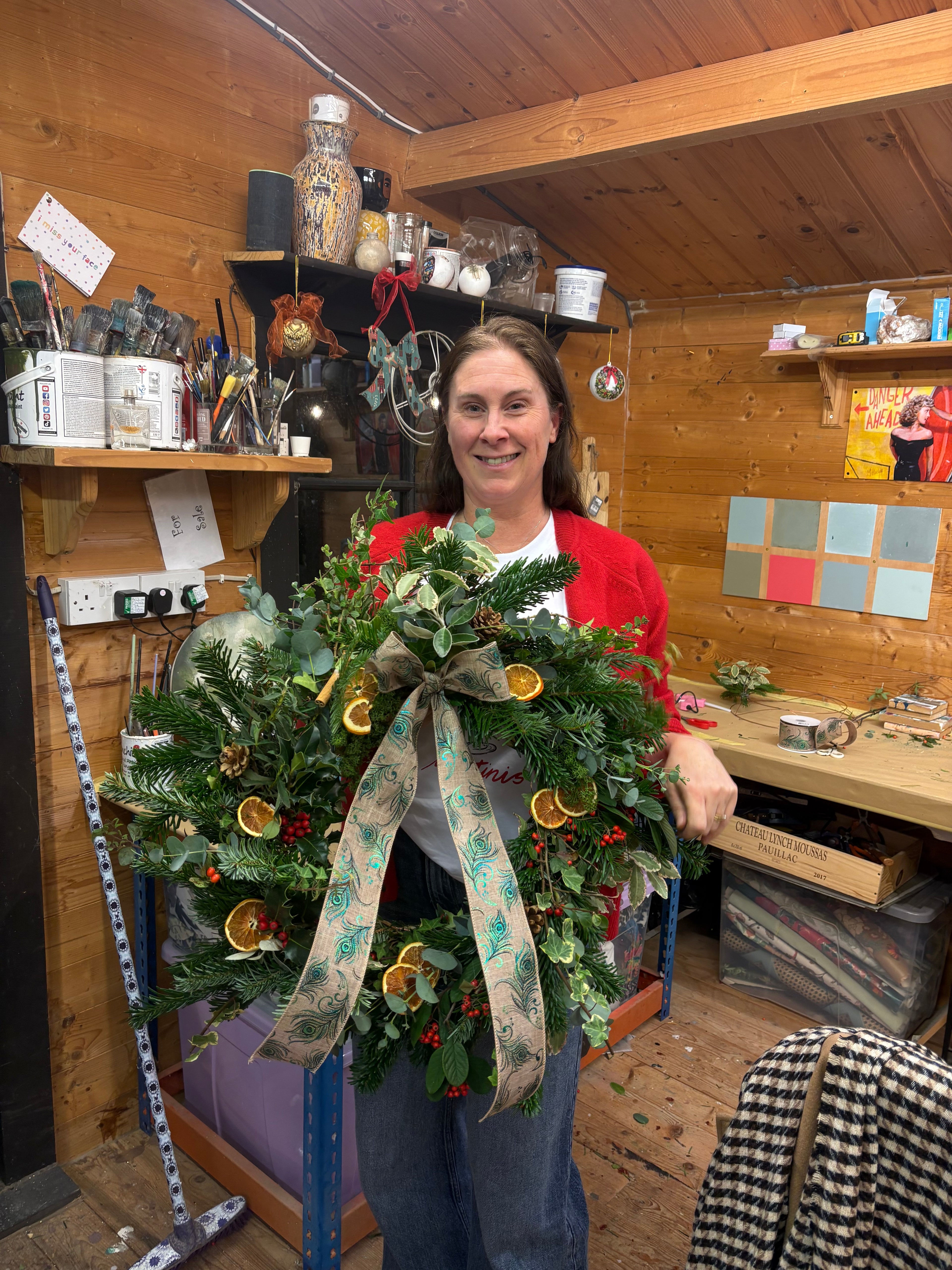 Christmas Wreath Workshop 🎄

Wednesday 9th December | 6.30 –9.30pm