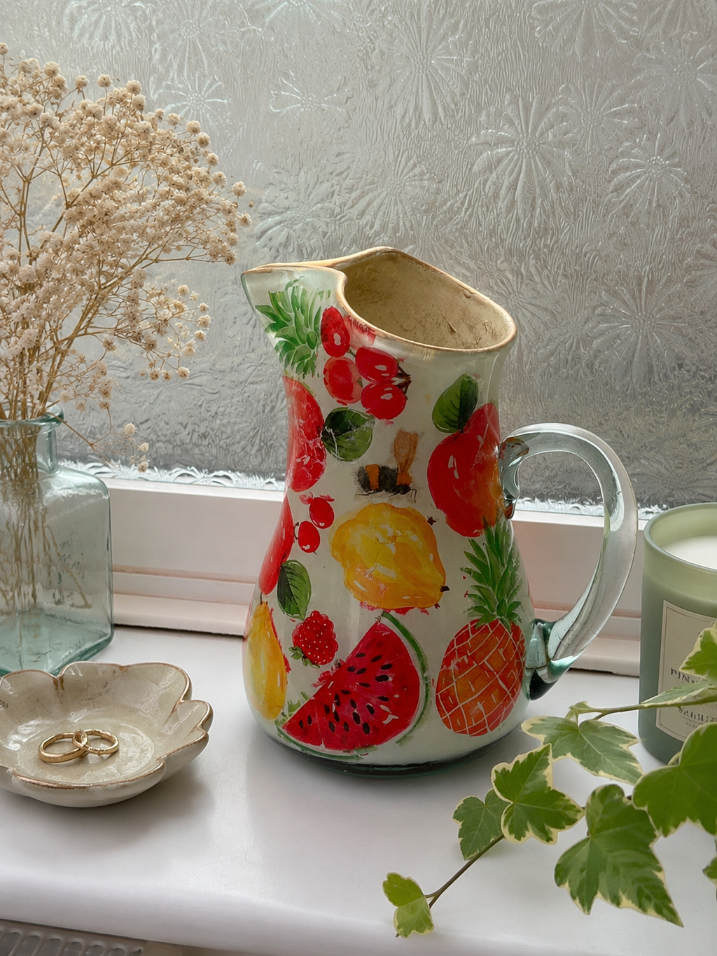 ✨ Reverse Glass Decoupage Masterclass 🍓 Wednesday 25th November 11-2pm