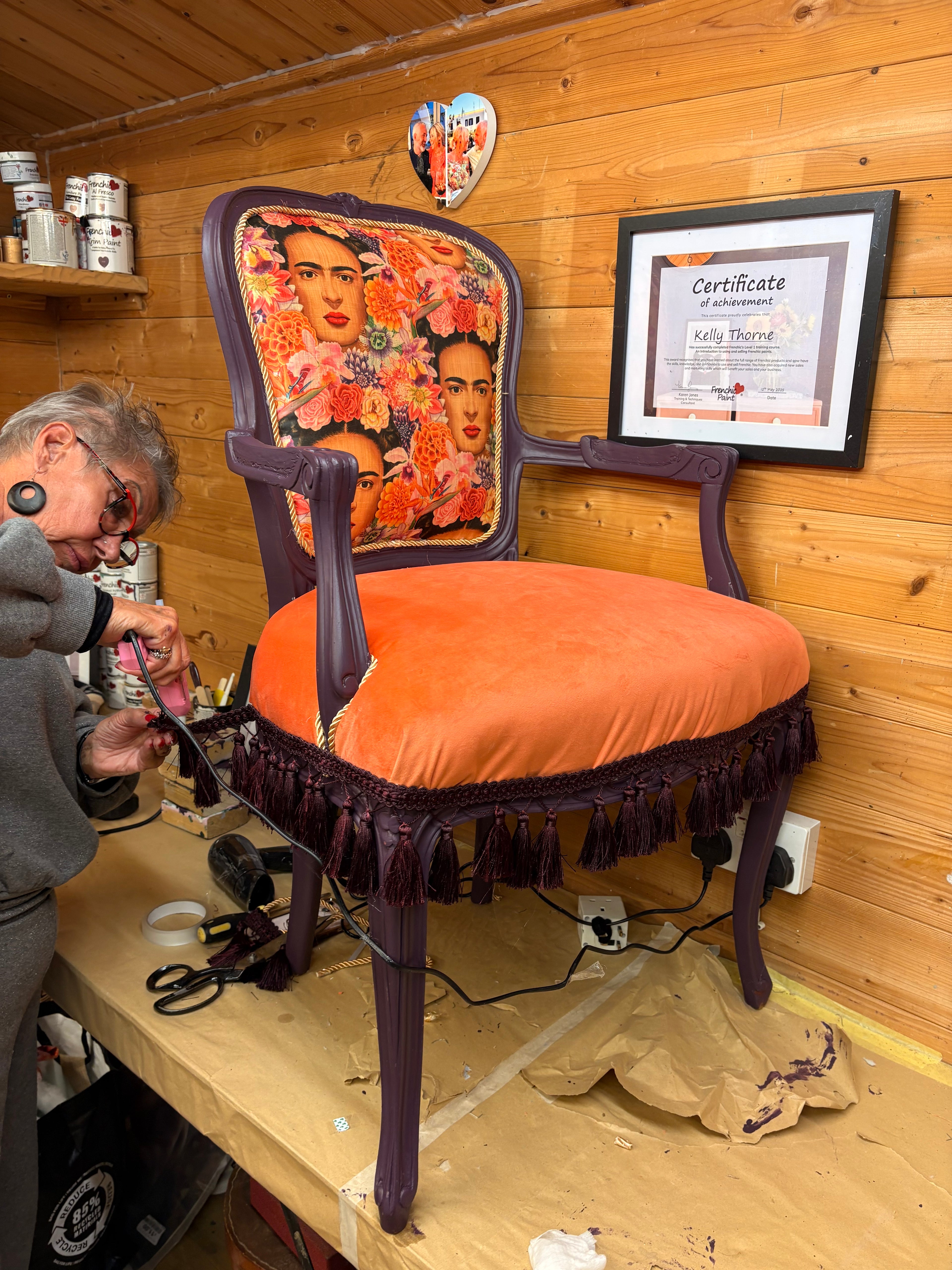 Chair Fest Workshop – Full Weekend Upholstery Experience
- Saturday 5th & Sunday 6th September. 10:00 – 4:30pm