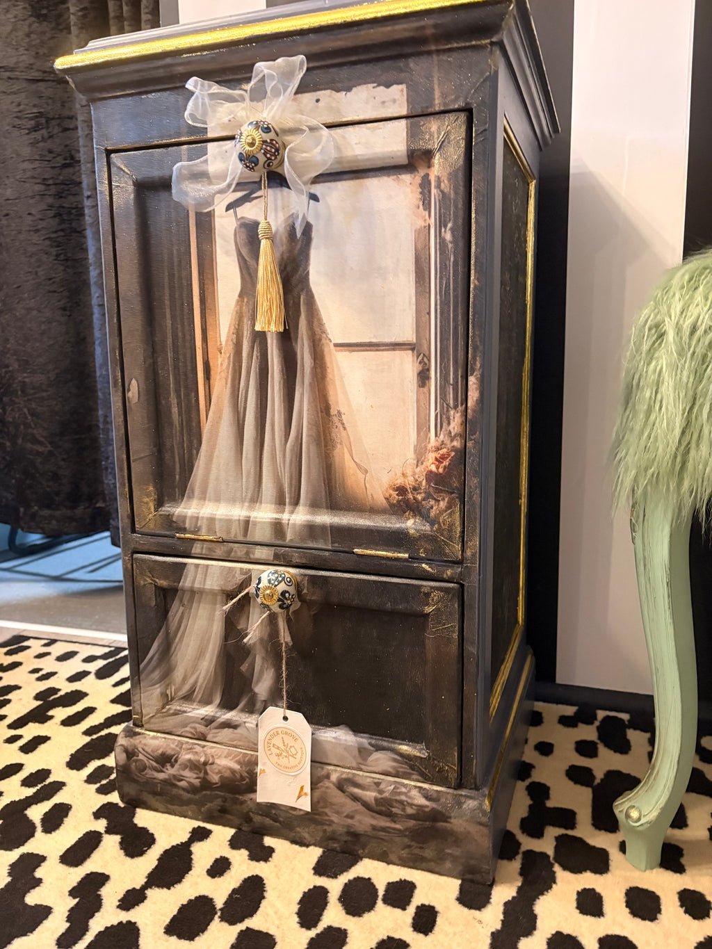 Lavender Grove Original — Vintage Dress Cabinet