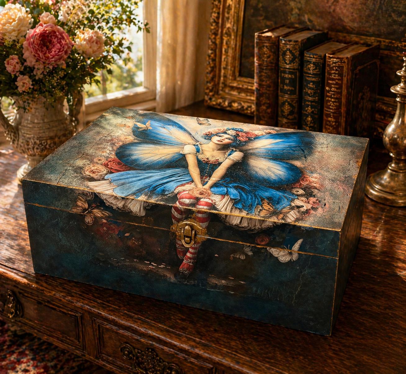 The Bluebell Fairy Keepsake Box