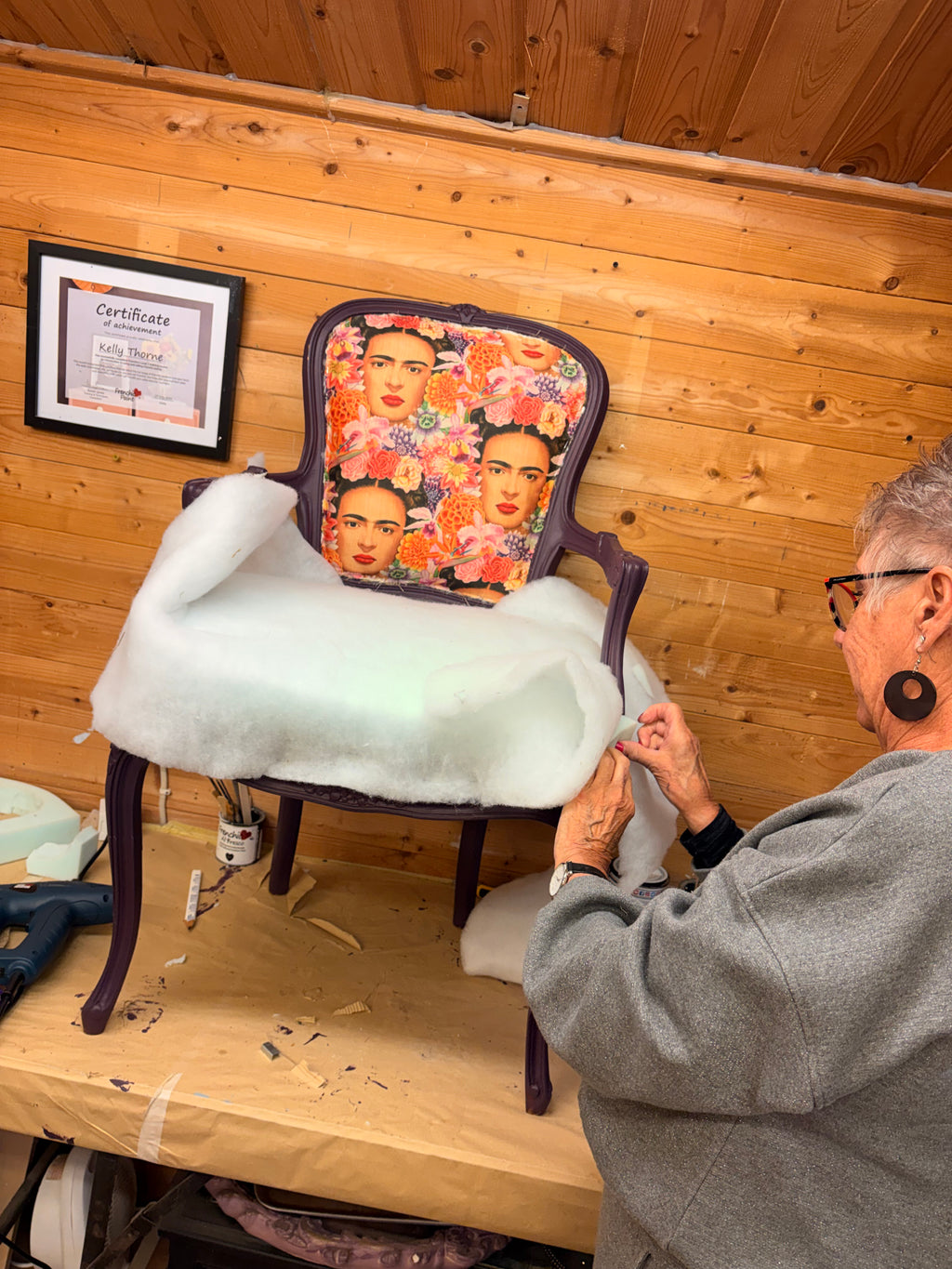 Chair Fest Weekend – Upholstery & Painting Workshop - Saturday 4th & Sunday 5th July 10-4.30pm.