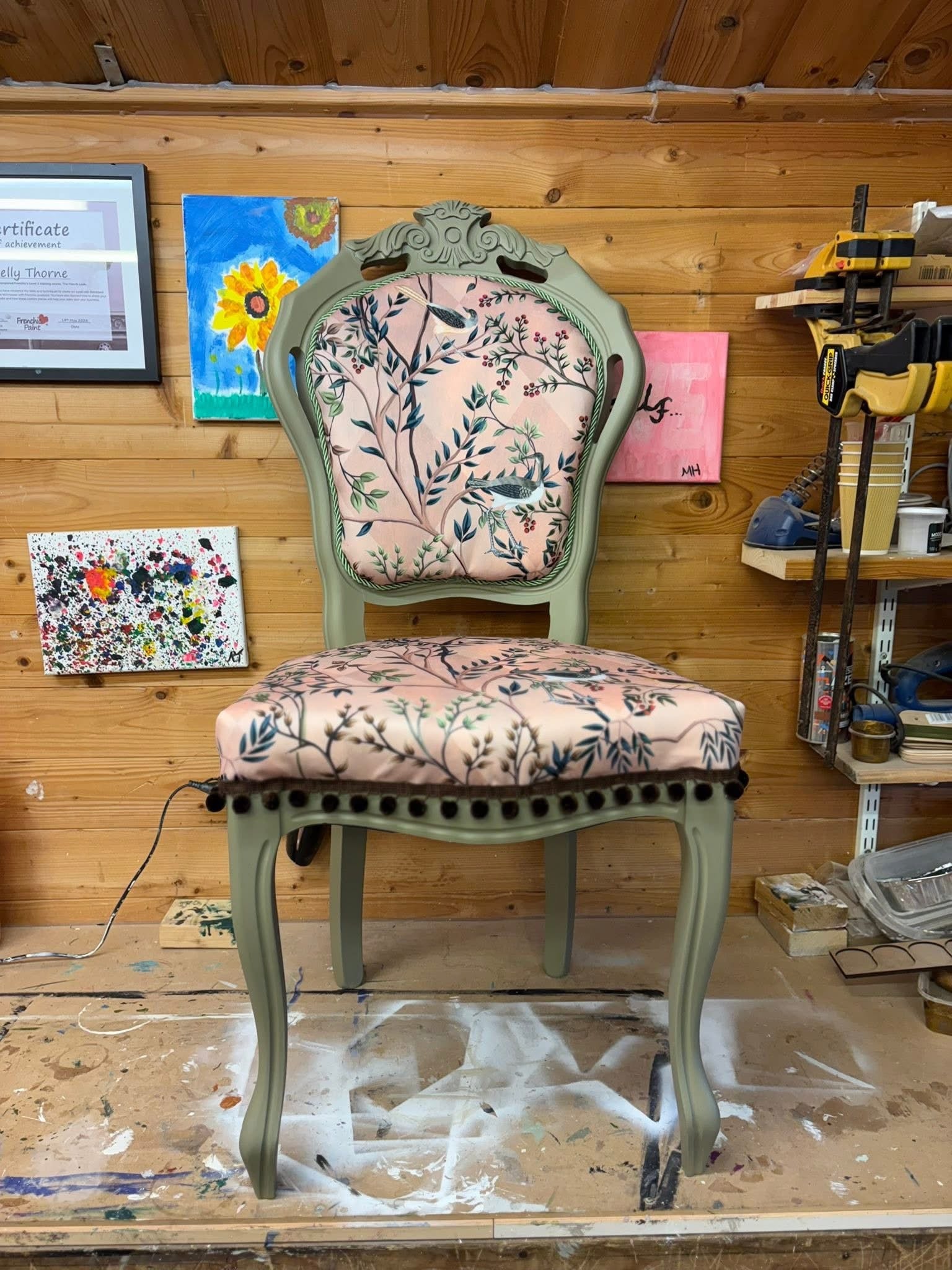 Chair Fest Weekend – Upholstery & Painting Workshop - Saturday 4th & Sunday 5th July 10-4.30pm.
