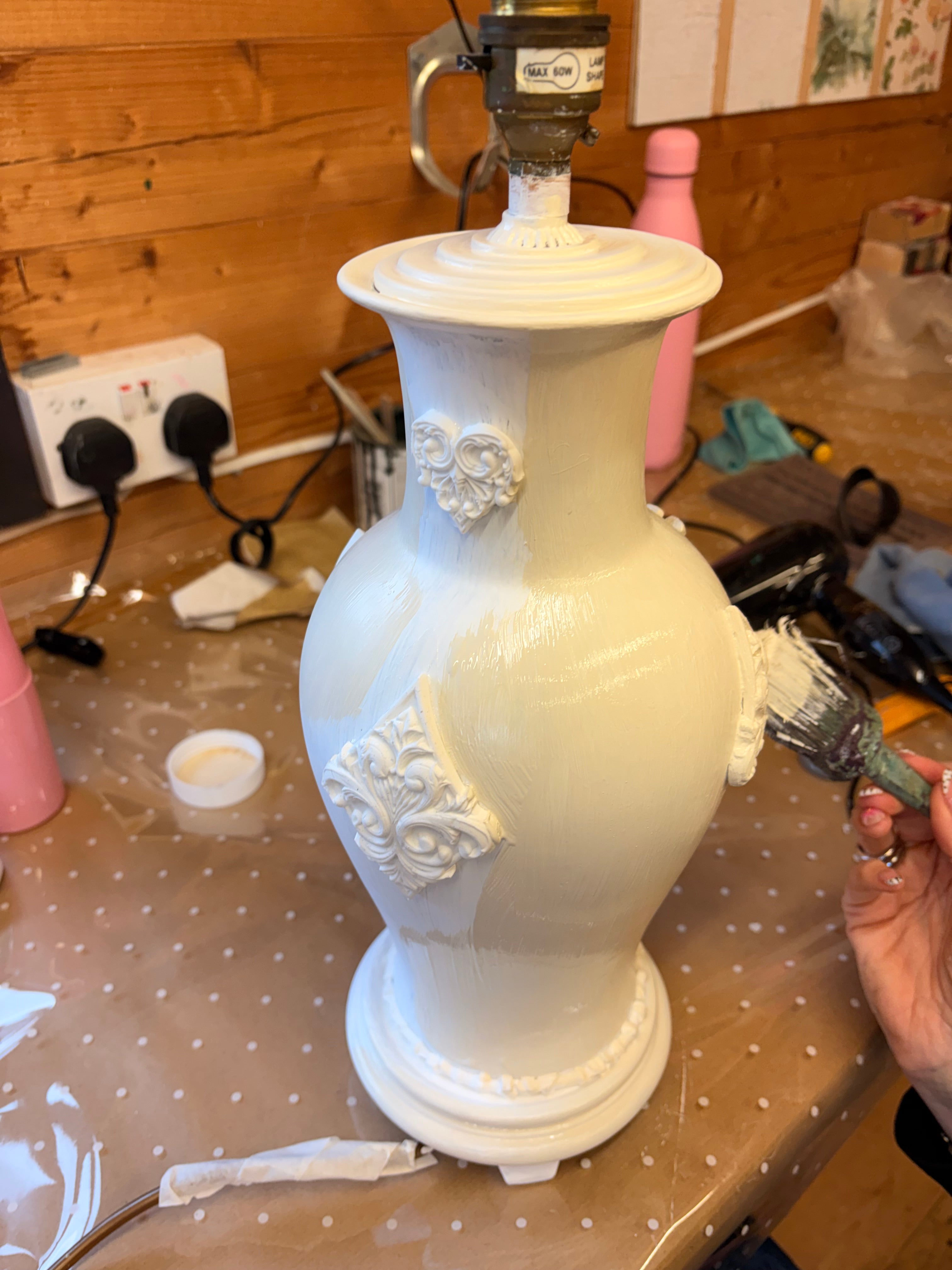 Lamp Up-Cycling Masterclass - Full Day Sunday 24th May 10-30am - 4.30/5pm approx