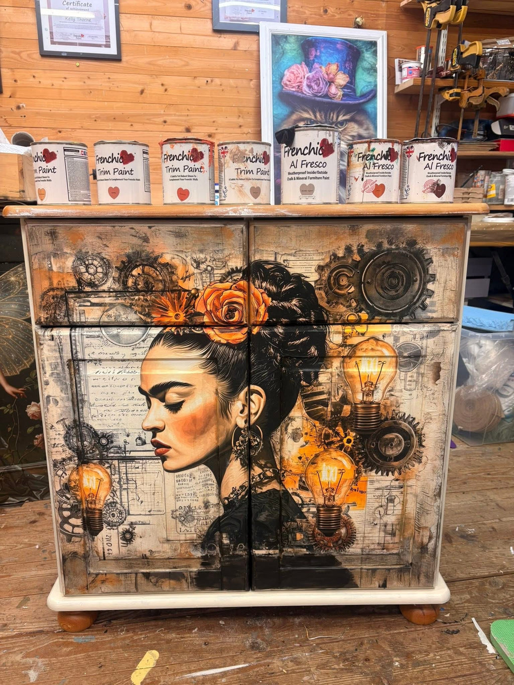 Midnight Muse Cabinet