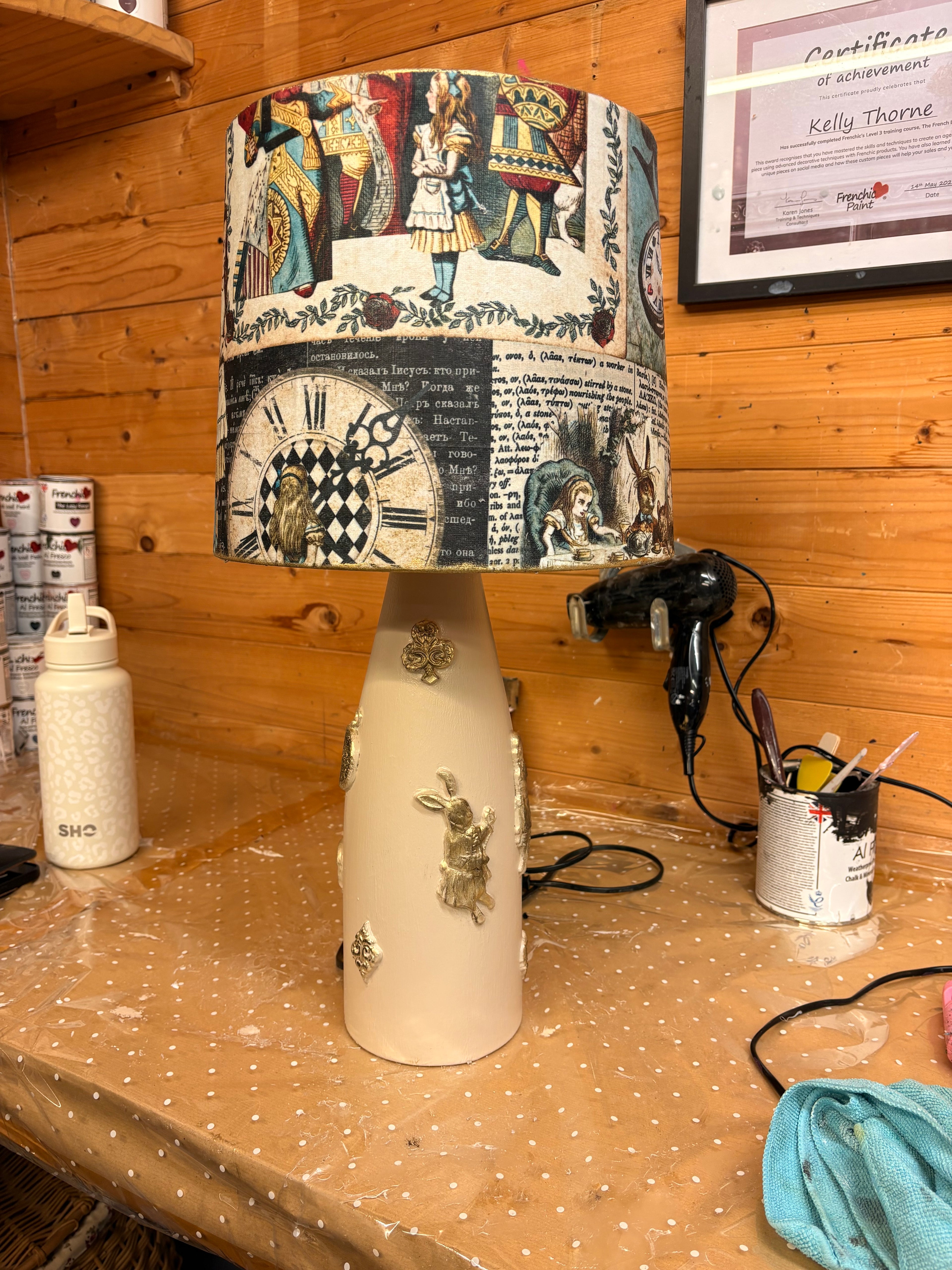 Lamp Up-Cycling Masterclass - Full Day Sunday 24th May 10-30am - 4.30/5pm approx