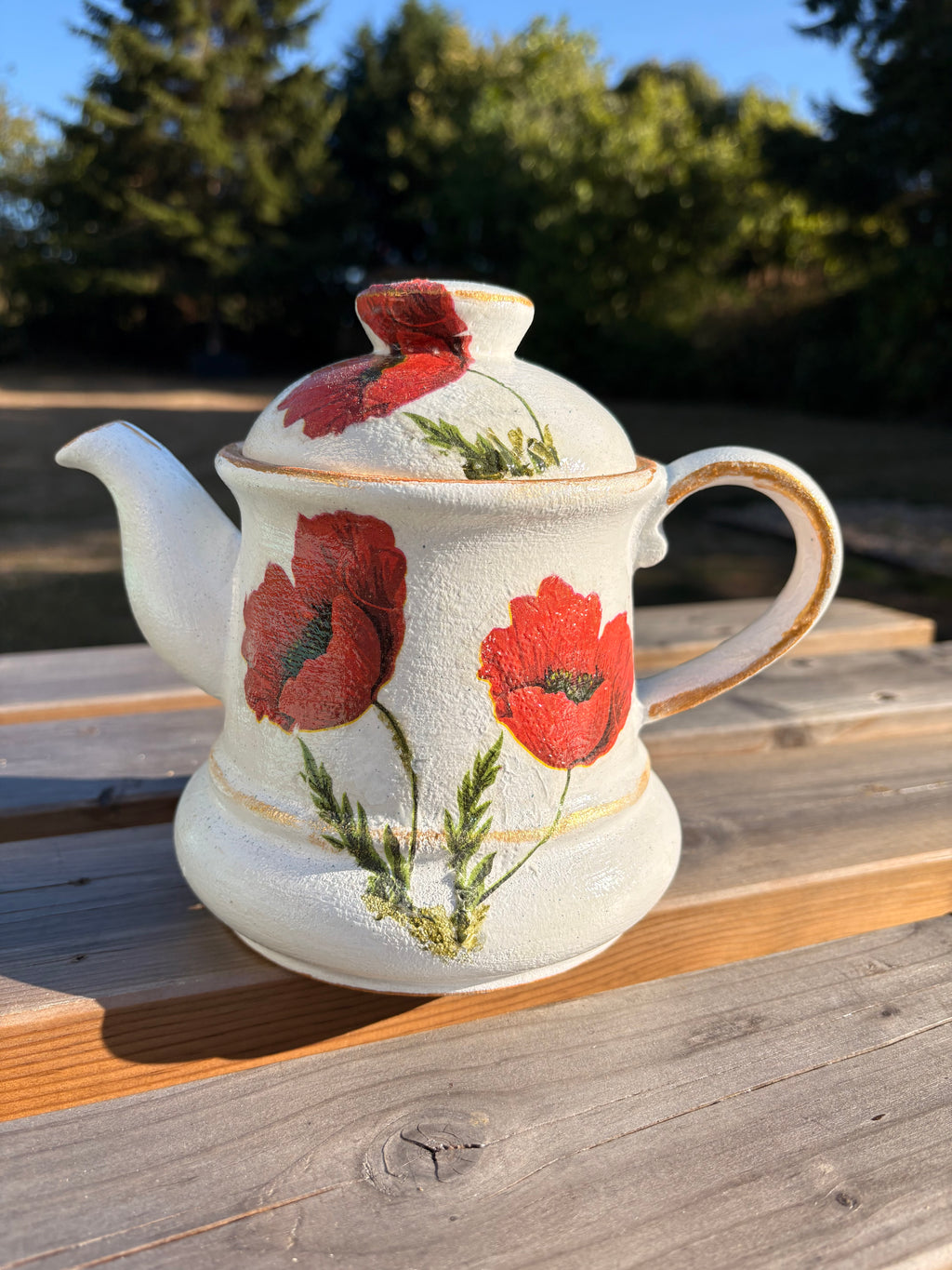 Poppy Teapot – One of a Kind