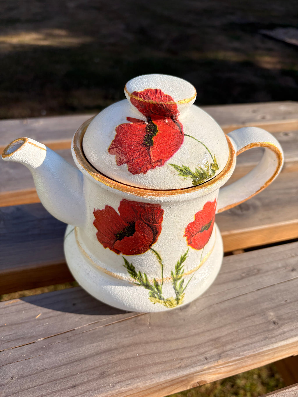 Poppy Teapot – One of a Kind