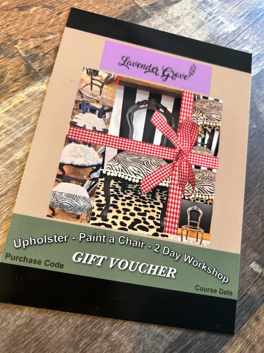 Gift Voucher for Chair Fest Workshop - 2 days.