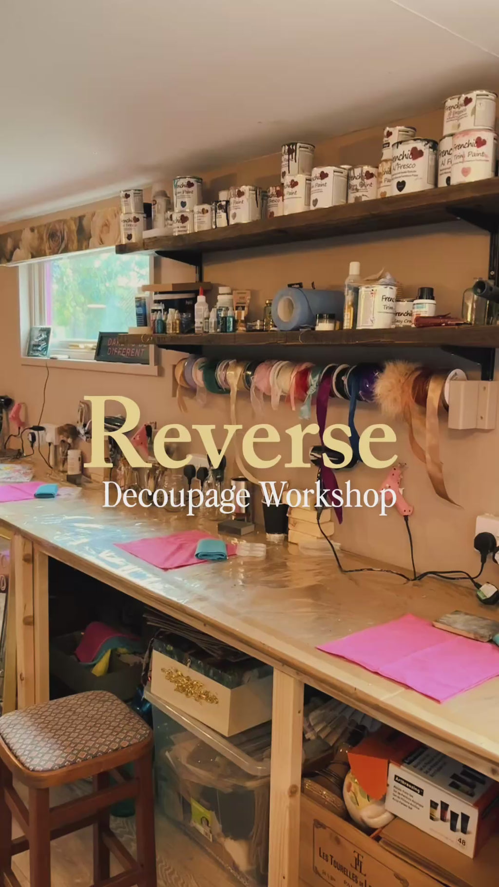 ✨ Reverse Glass Decoupage Masterclass 🍓 Wednesday 25th November 11-2pm
