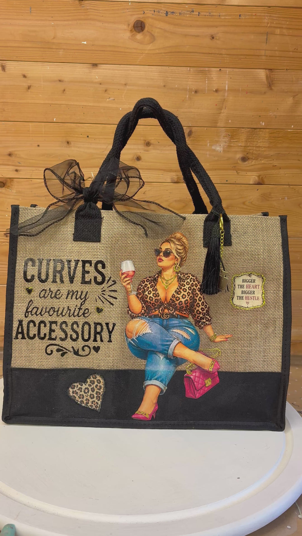 Curves & Confidence Tote Bag