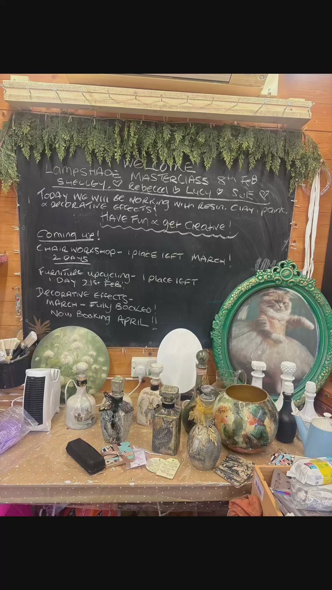 Lamp Up-Cycling Masterclass - Full Day
Saturday 22nd August 9-3pm